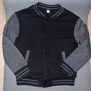 Old Navy Black and Gray Kids Jacket